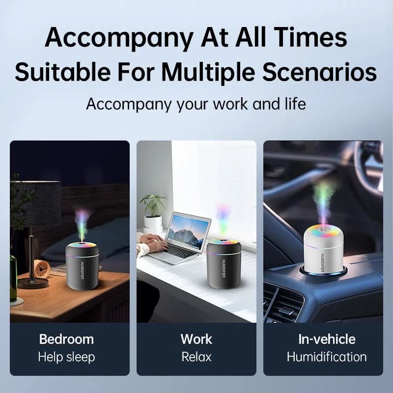 Thermabuild | 180ml USB Humidifier with LED Lighting