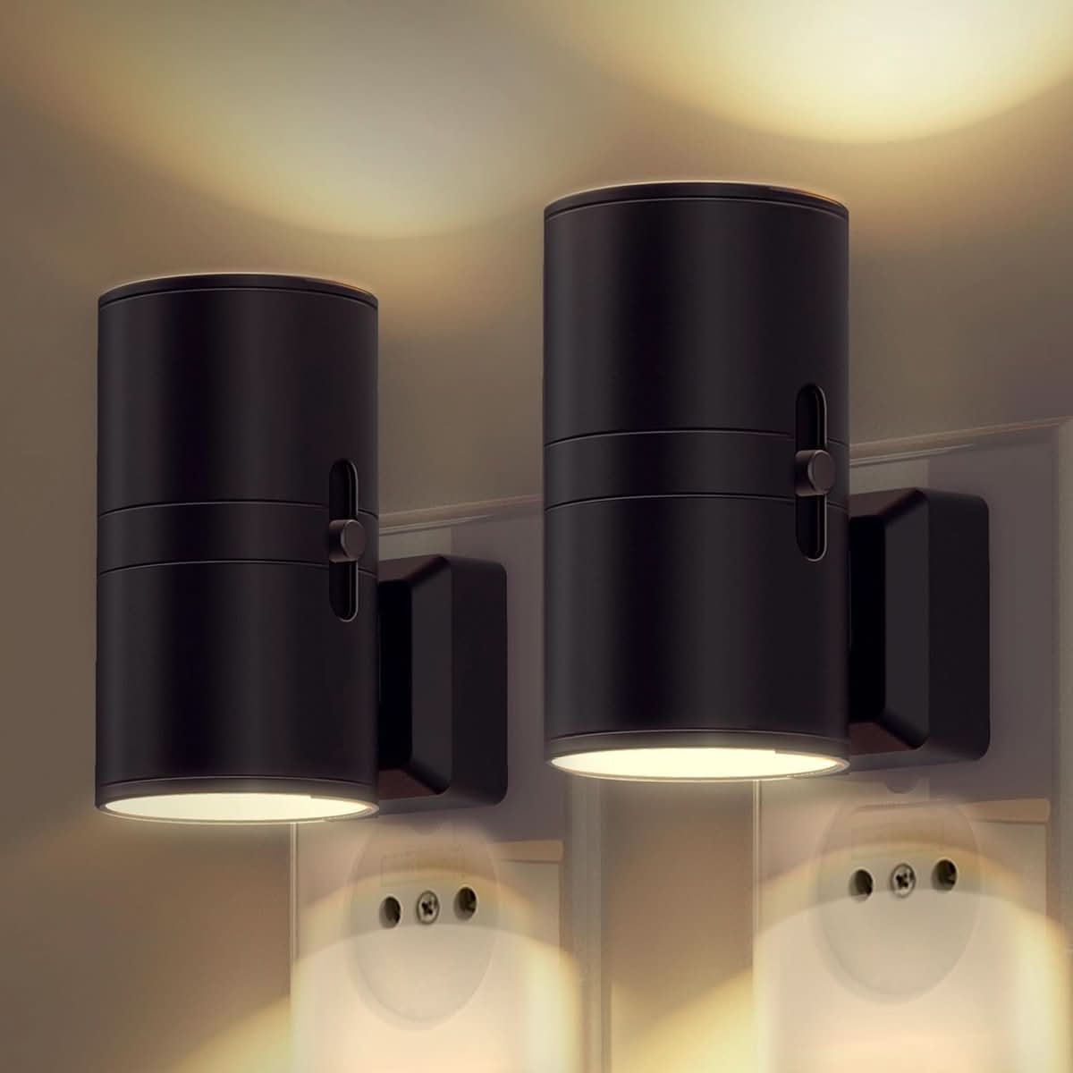 Thermabuild | Aurora LED Night Lamp – Intelligent Dimmable Light for Restful Nights