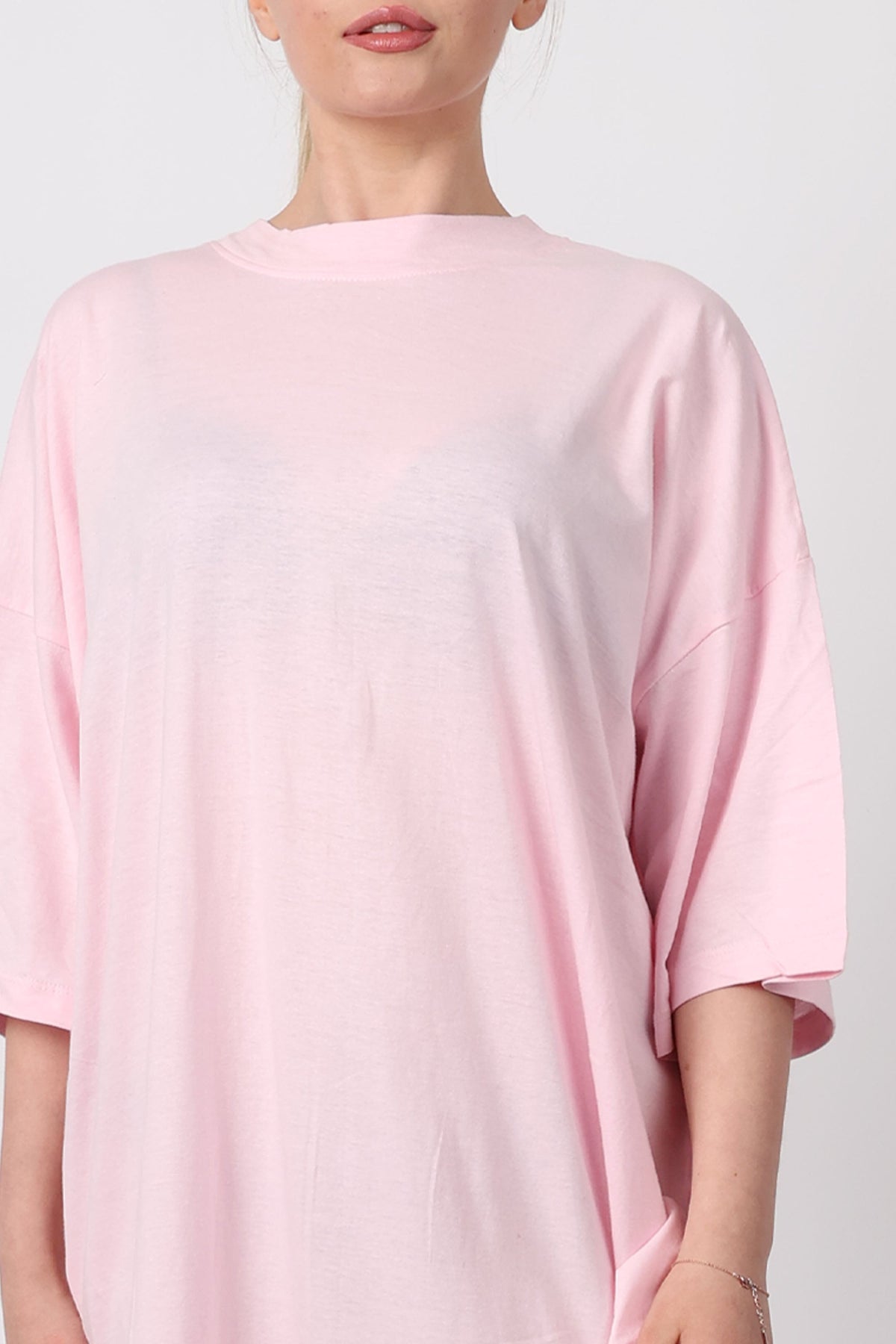 Oversized Stretch Jersey T-Shirt Dress (Pack of 6)
