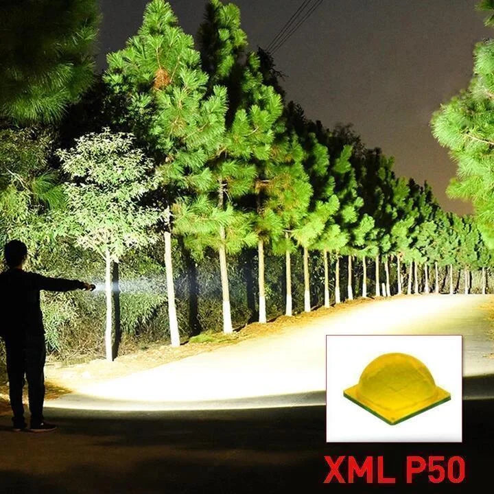 Thermabuild | 90000 Lumens Xhp50.2 Most Powerful Flashlight