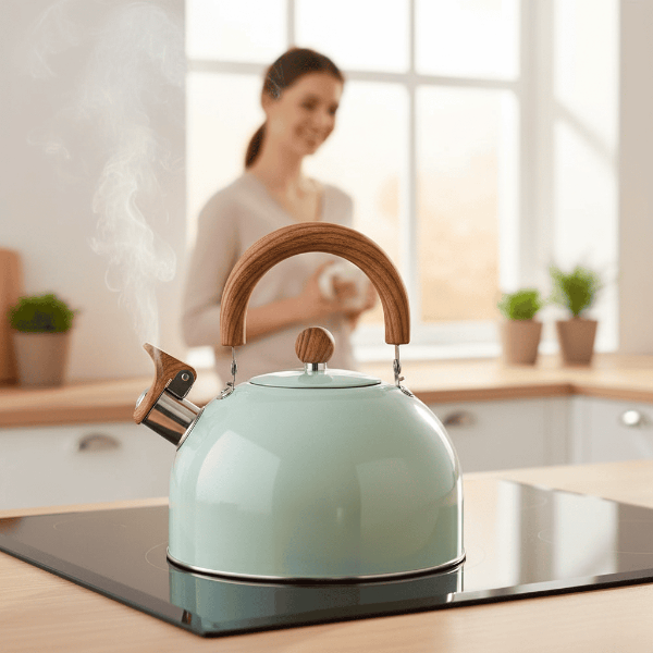 Thermabuild | 3L Whistling Stainless Kettle with Comfort Grip Handle