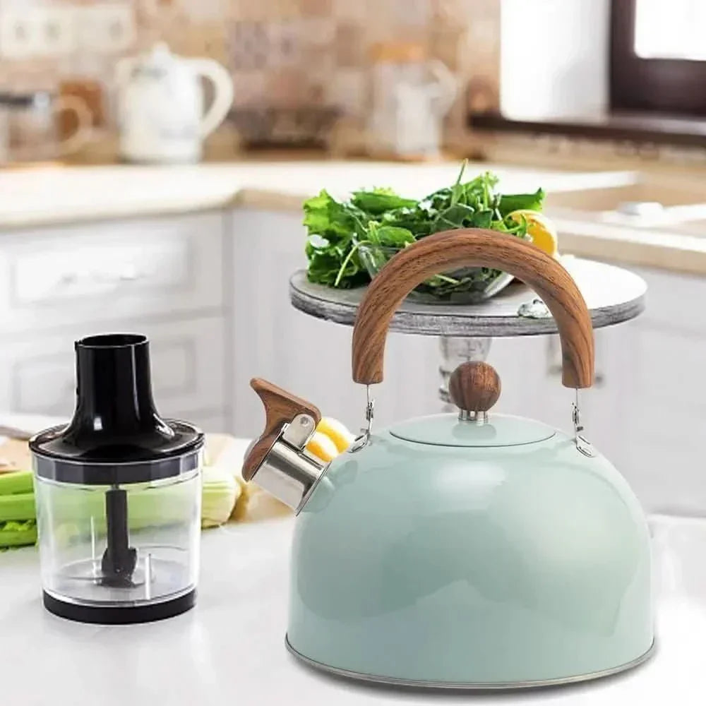 Thermabuild | 3L Whistling Stainless Kettle with Comfort Grip Handle