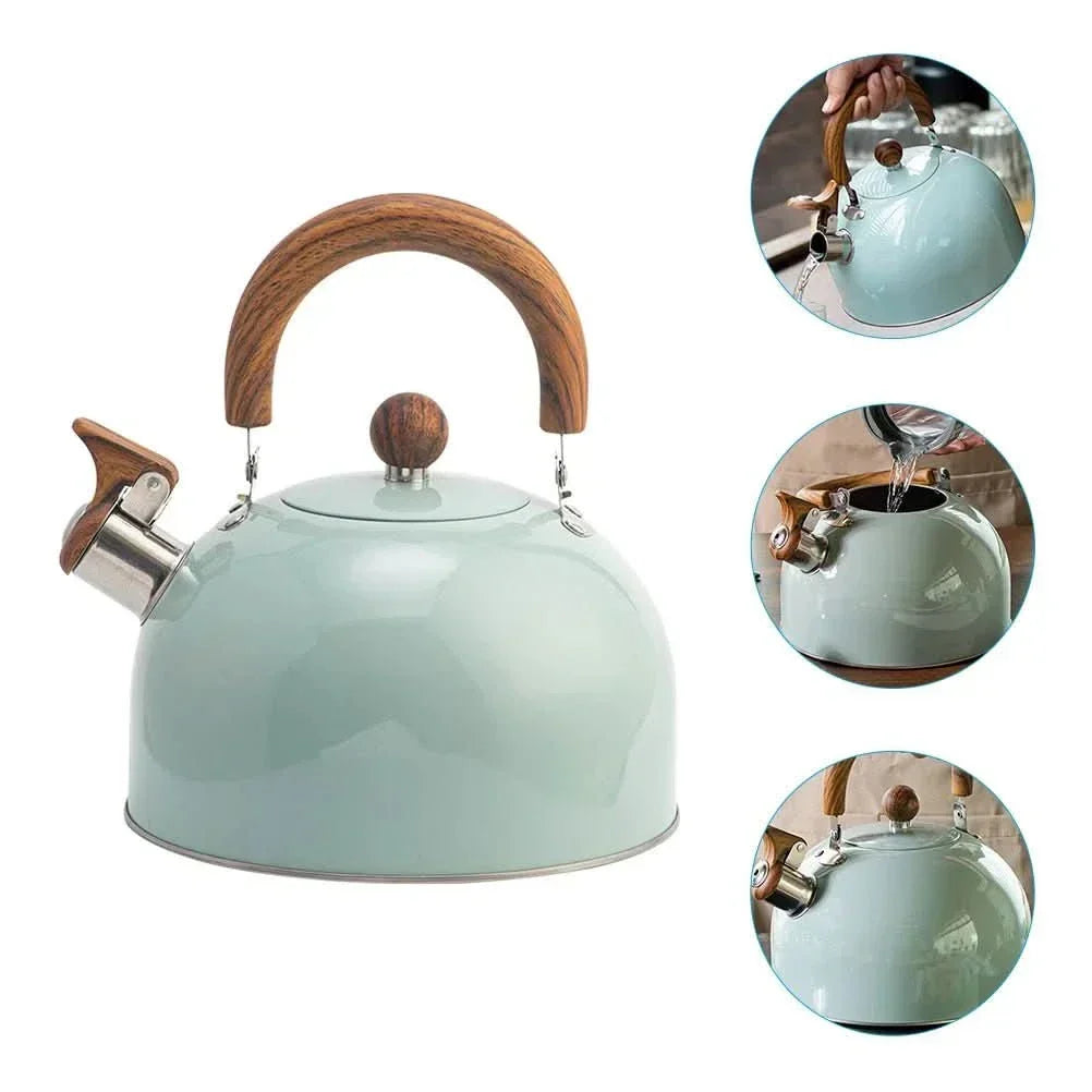 Thermabuild | 3L Whistling Stainless Kettle with Comfort Grip Handle