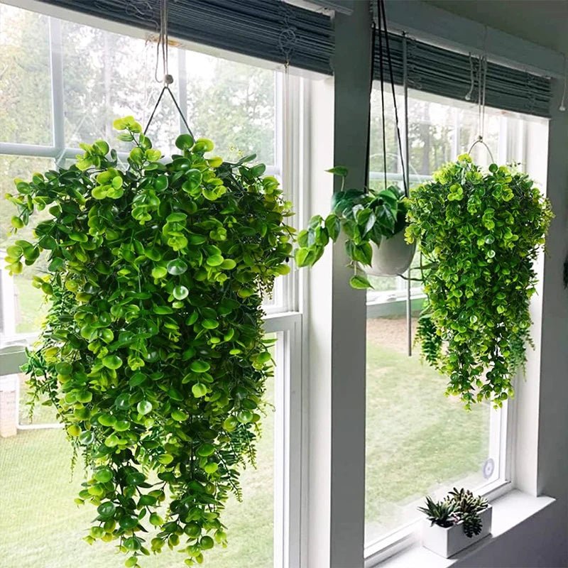 Thermabuild | Faux Eucalyptus Hanging Greenery UV Resistant Home Decor