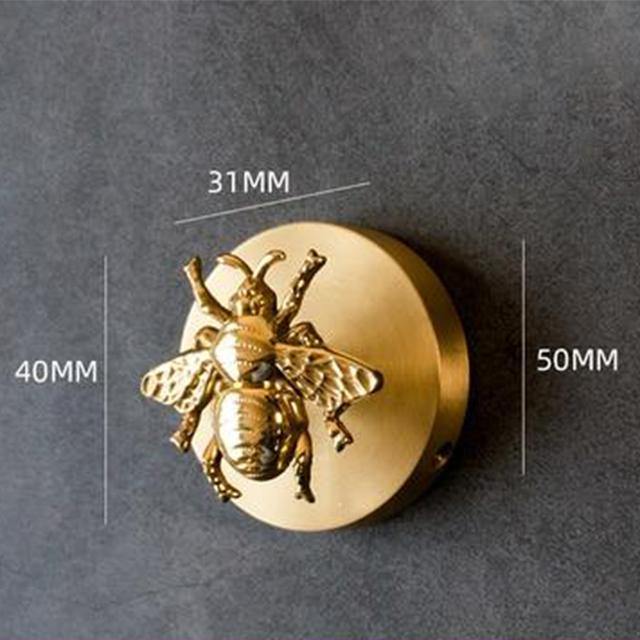 Thermabuild | Decorative Brass Animal Coat Rack with Gold Finish