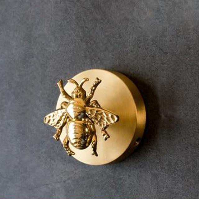 Thermabuild | Decorative Brass Animal Coat Rack with Gold Finish