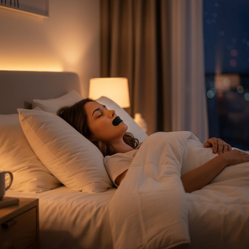 Thermabuild | Gentle Sleep Strips Mouth Tape for Sleep, Anti-Snoring Solution