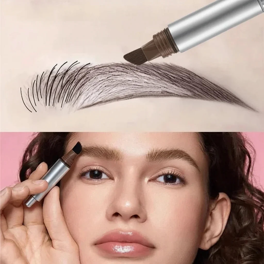 Thermabuild | Waterproof Eyebrow Pencil with 3D Formula for Natural, Long-Lasting Definition