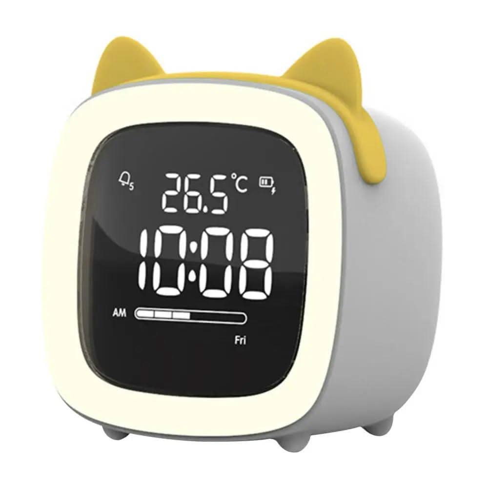 Thermabuild | LED Alarm Clock – Night Light with Digital Display & Timer