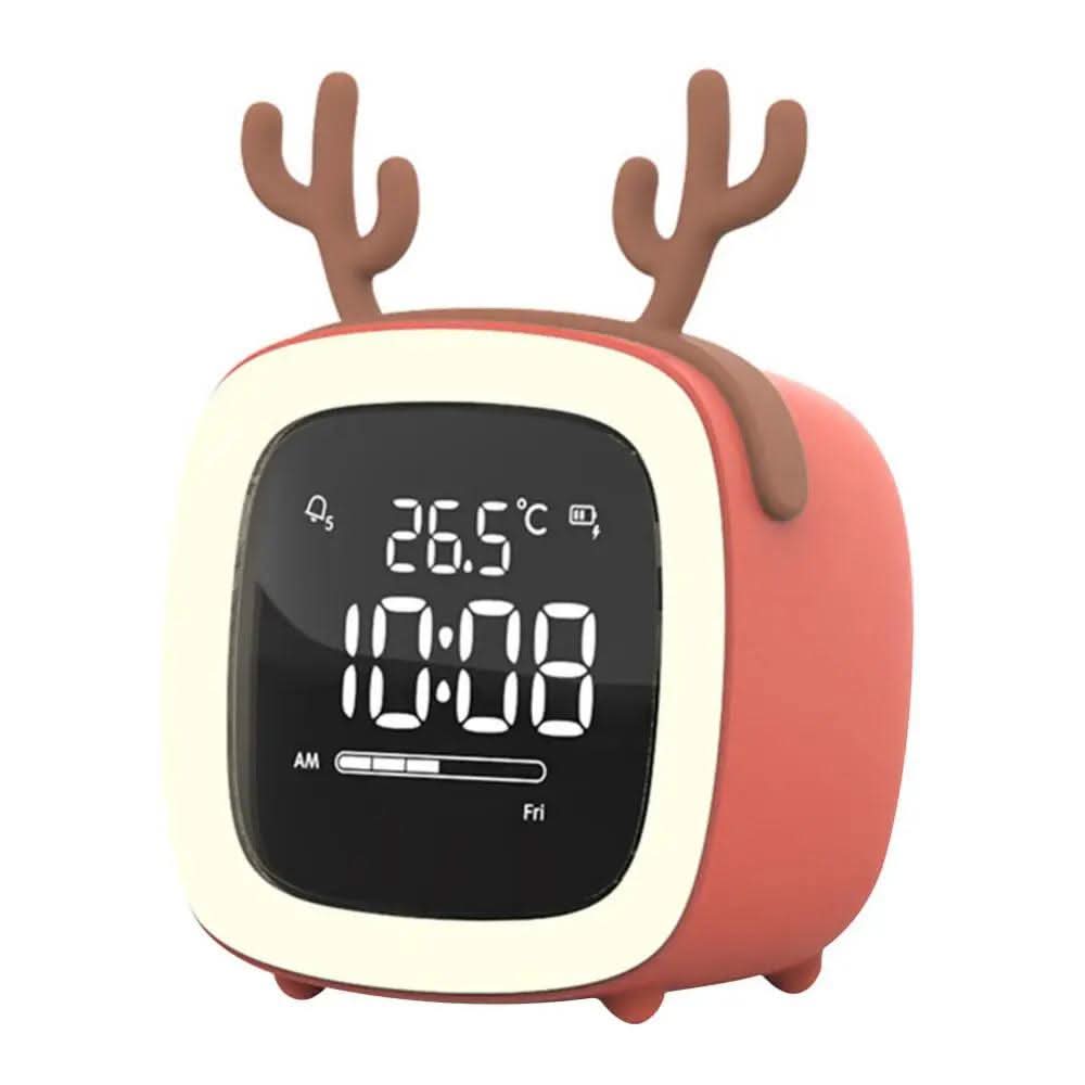 Thermabuild | LED Alarm Clock – Night Light with Digital Display & Timer
