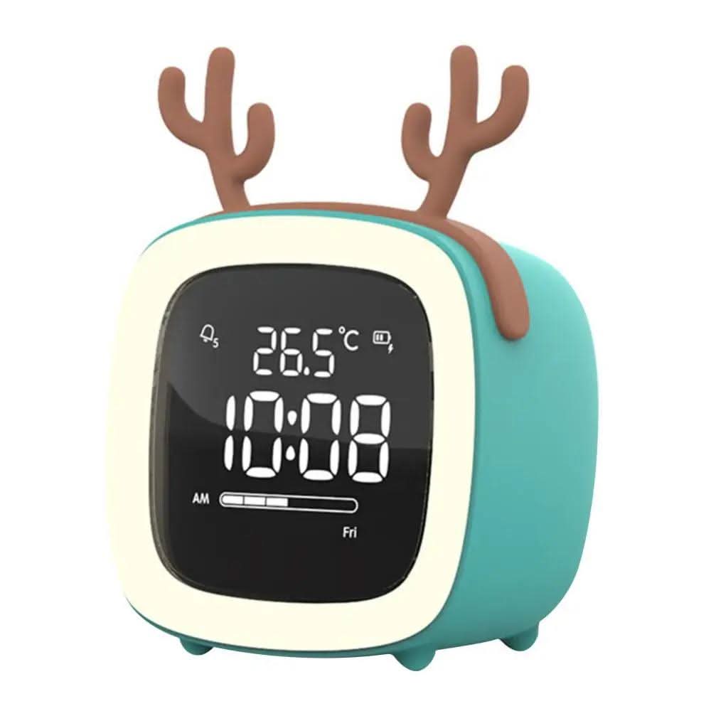 Thermabuild | LED Alarm Clock – Night Light with Digital Display & Timer