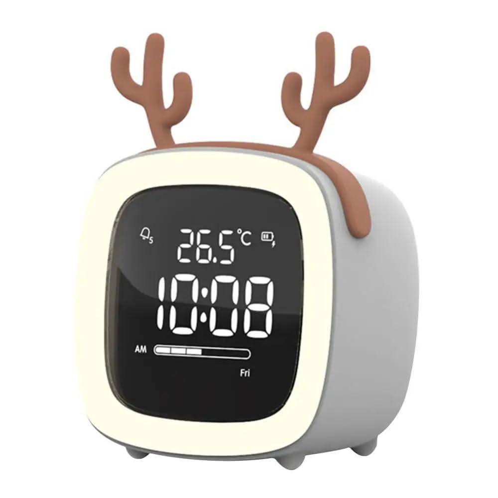 Thermabuild | LED Alarm Clock – Night Light with Digital Display & Timer