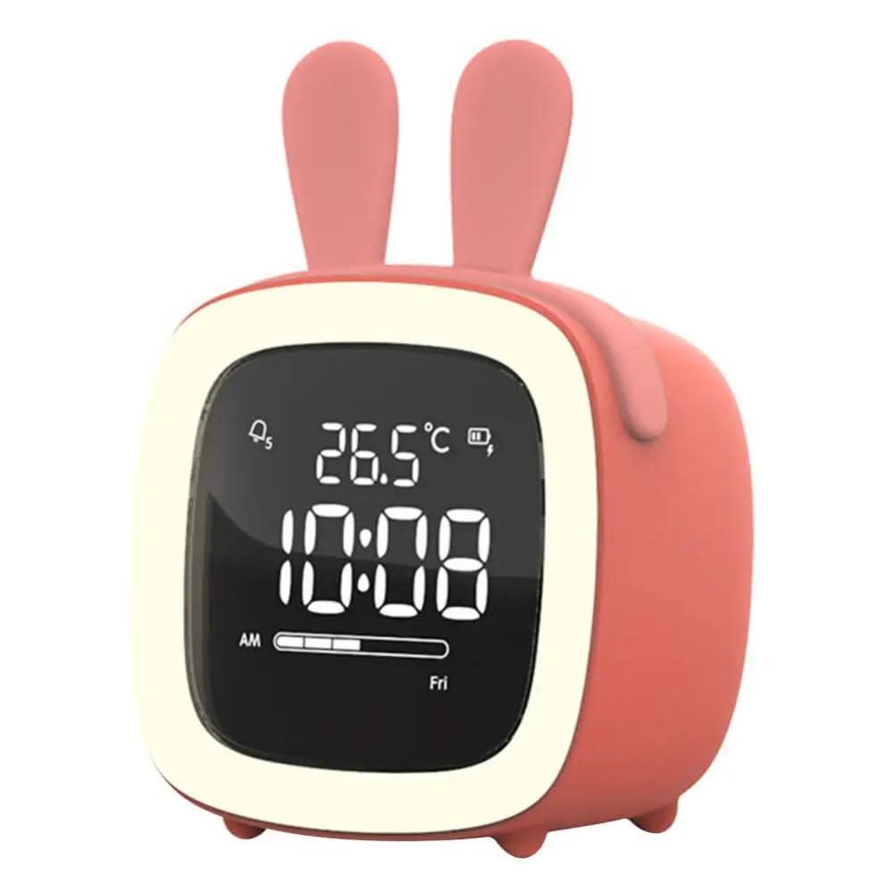Thermabuild | LED Alarm Clock – Night Light with Digital Display & Timer