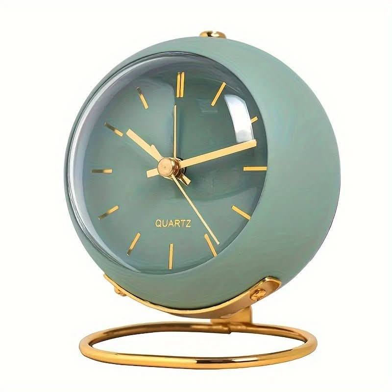 Thermabuild | Retro Analog Alarm Clock with Silent Movement