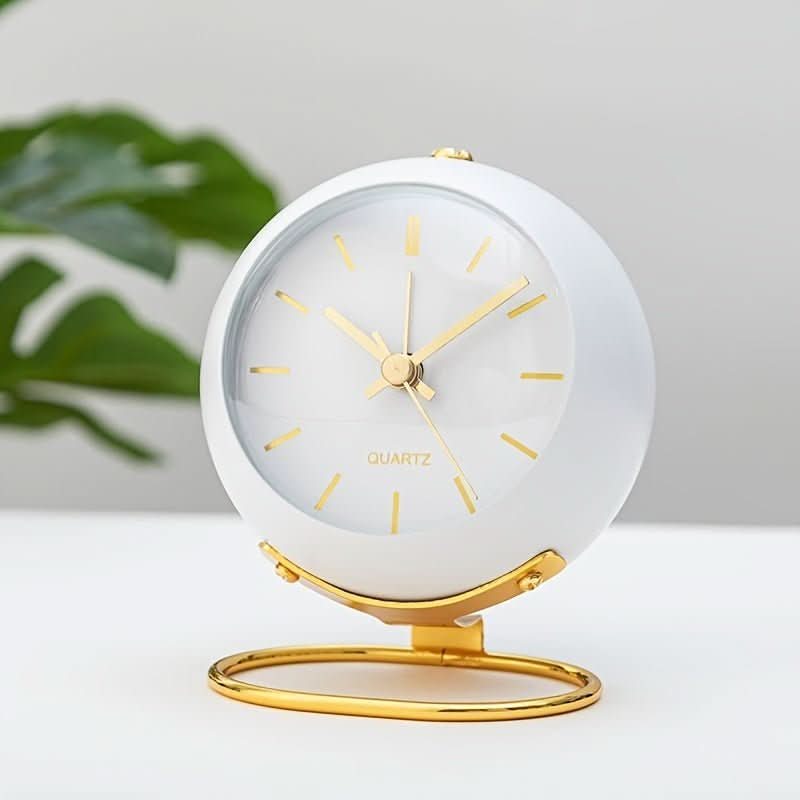 Thermabuild | Retro Analog Alarm Clock with Silent Movement