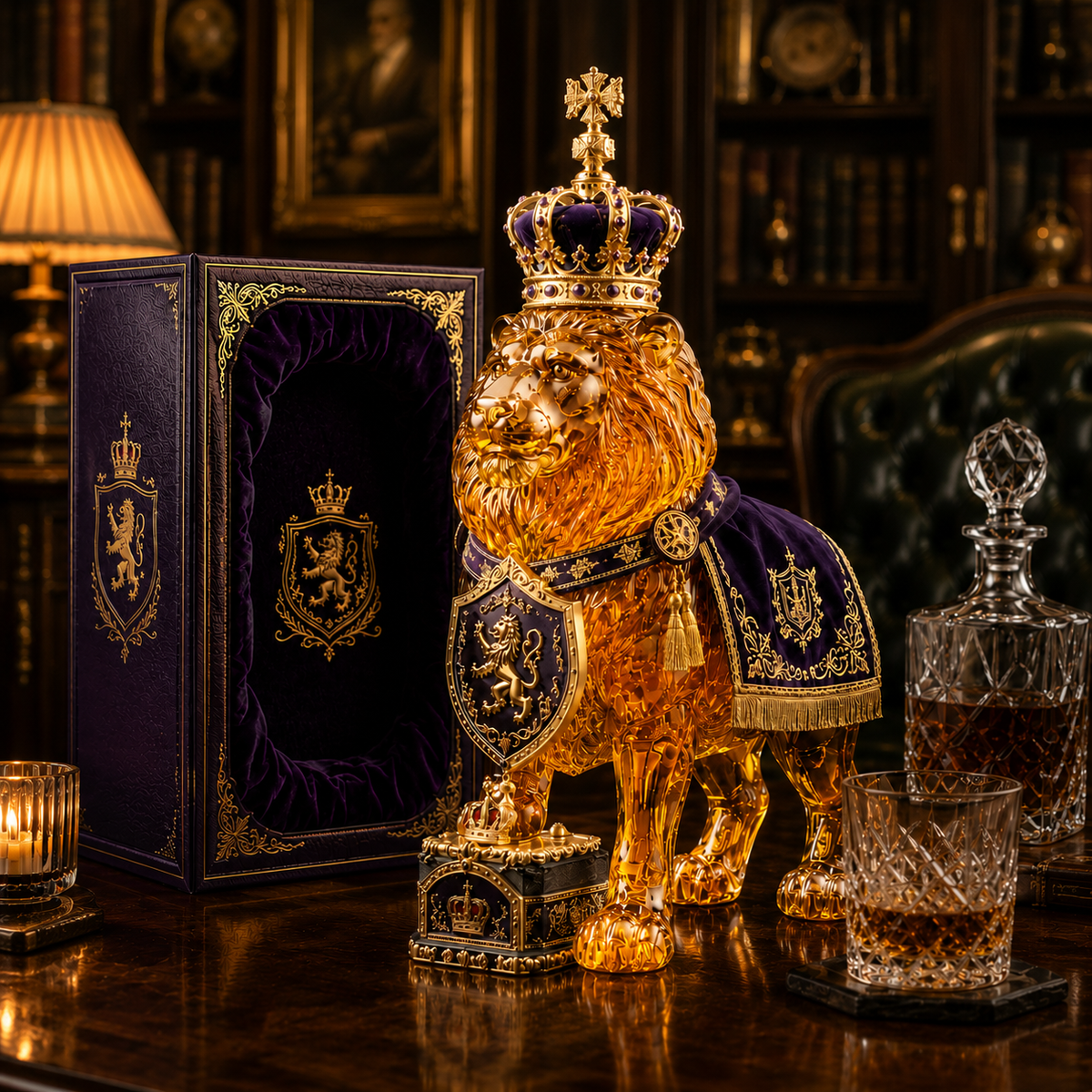 Thermabuild | Royal Lion Crown Whiskey Decanter