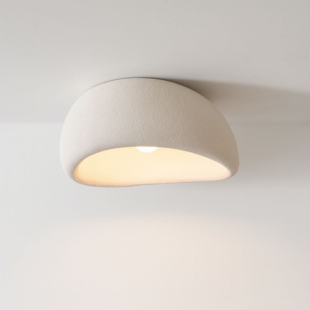 Thermabuild | Minimalist Resin Ceiling Light for Serene Spaces