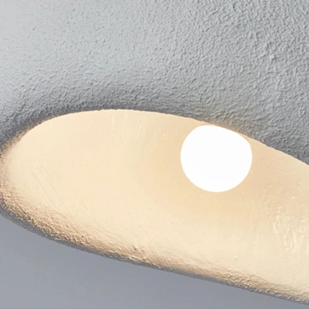 Thermabuild | Minimalist Resin Ceiling Light for Serene Spaces