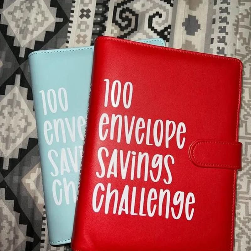 Thermabuild | 100 Envelope Challenge Budget Binder for Family Savings
