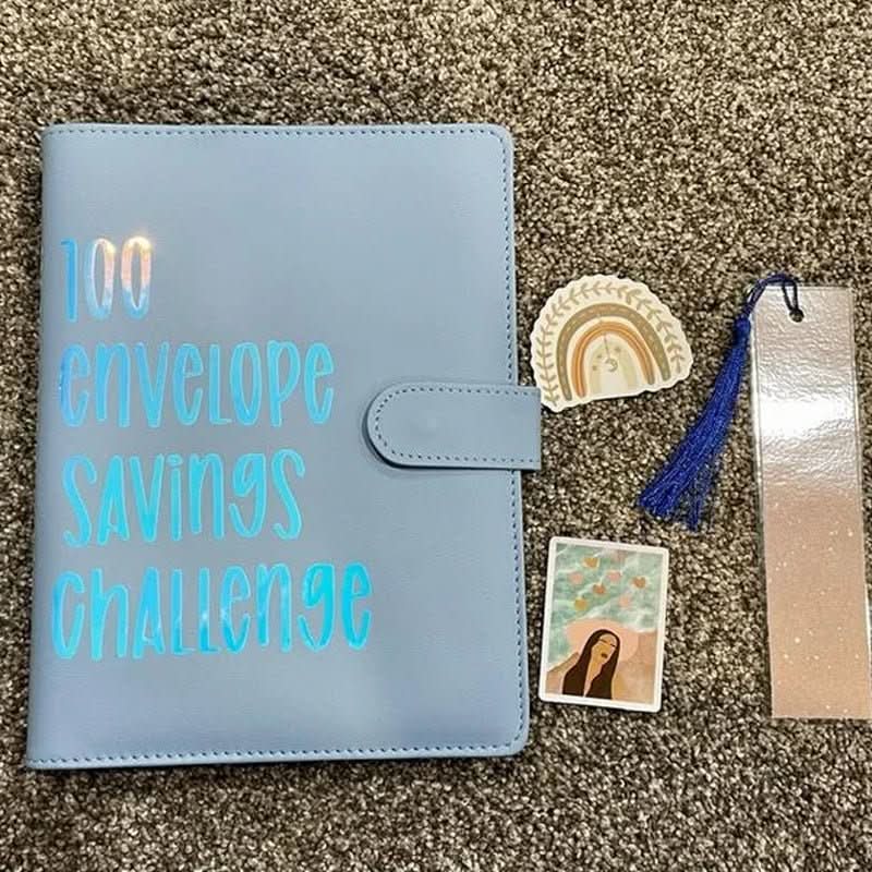 Thermabuild | 100 Envelope Challenge Budget Binder for Family Savings