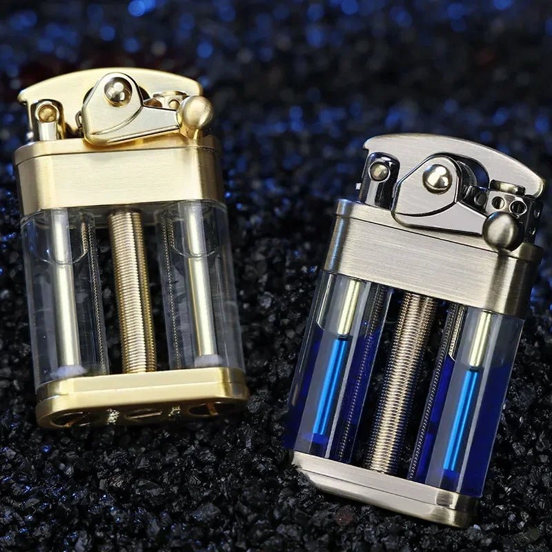 Thermabuild | Multi-Fuel Kerosene Lighter Transparent Design for Outdoor Adventures