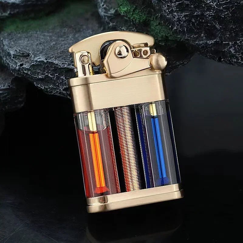 Thermabuild | Multi-Fuel Kerosene Lighter Transparent Design for Outdoor Adventures
