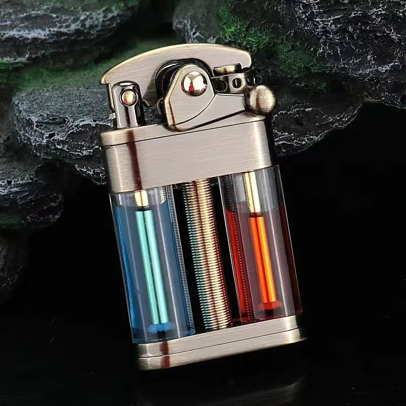 Thermabuild | Multi-Fuel Kerosene Lighter Transparent Design for Outdoor Adventures