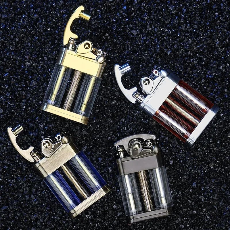 Thermabuild | Multi-Fuel Kerosene Lighter Transparent Design for Outdoor Adventures