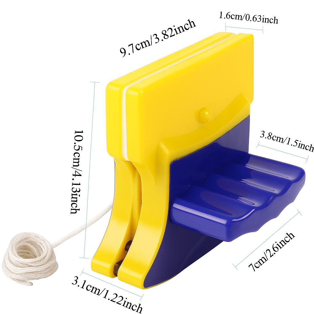 Thermabuild | Magnetic Double-Sided Glass Cleaner with 1.2M Safety Rope