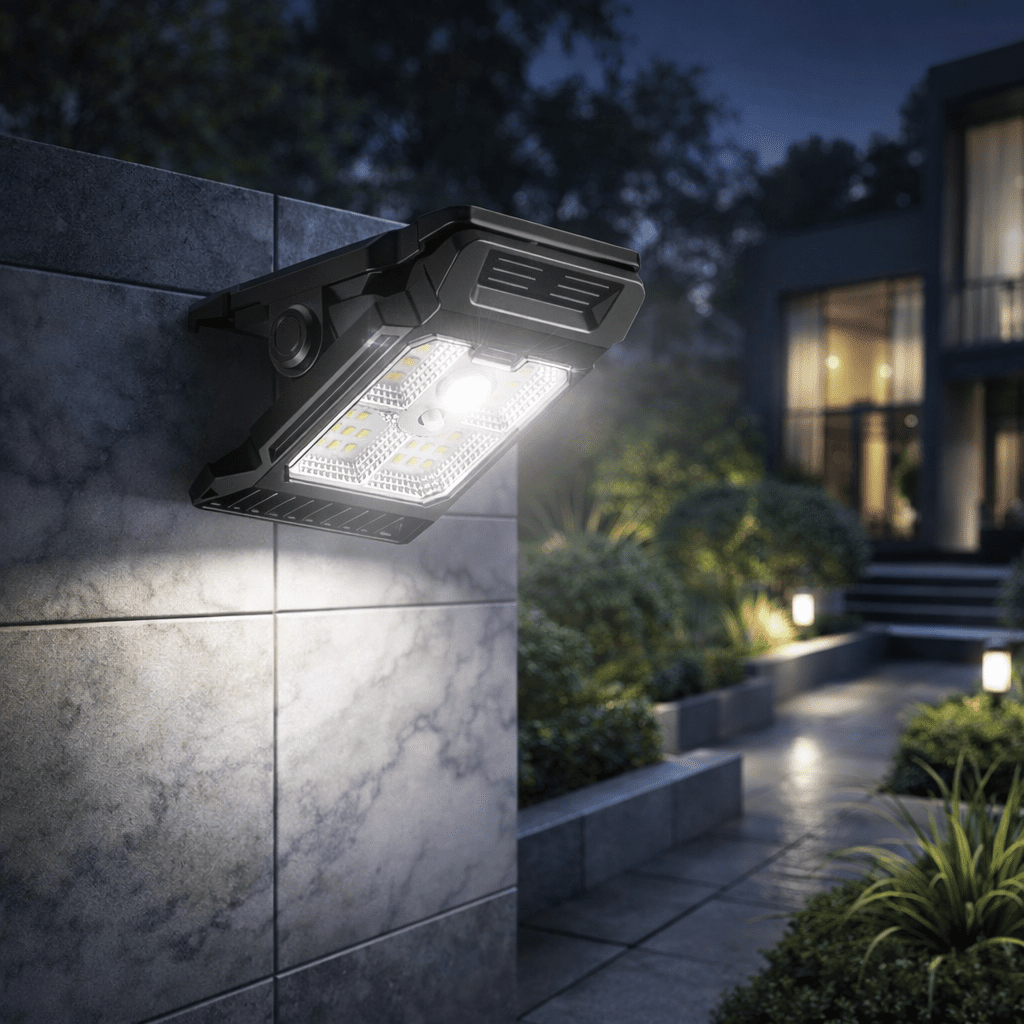 Thermabuild | Smart Solar Clip Light for Outdoor Use
