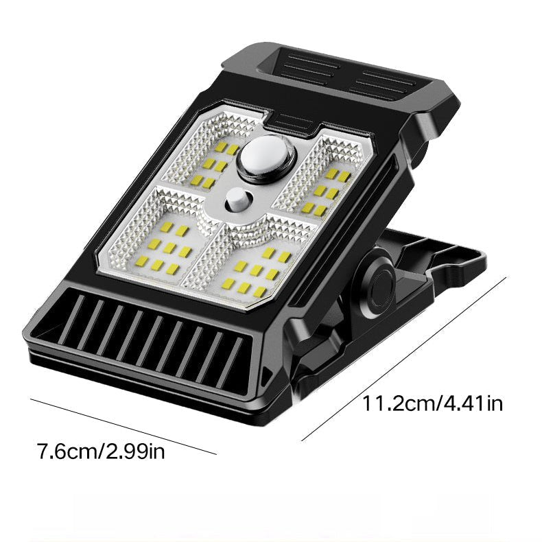 Thermabuild | Smart Solar Clip Light for Outdoor Use