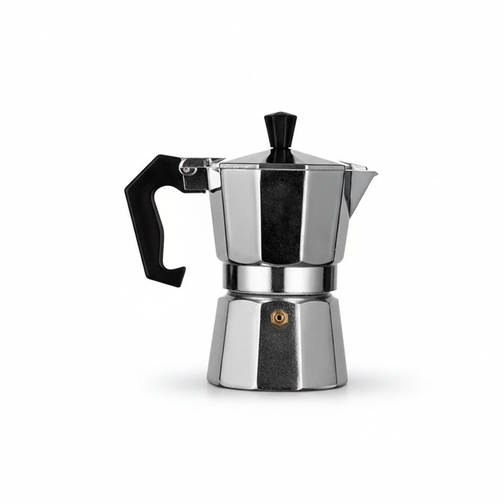 Thermabuild | Traditional Italian Aluminum Espresso Maker for Full-Bodied Coffee