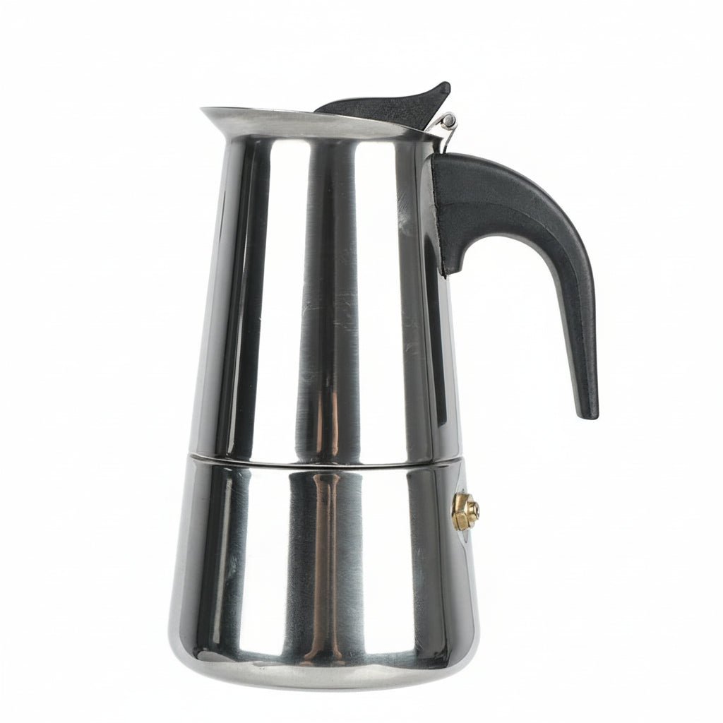 Thermabuild | Traditional Italian Aluminum Espresso Maker for Full-Bodied Coffee