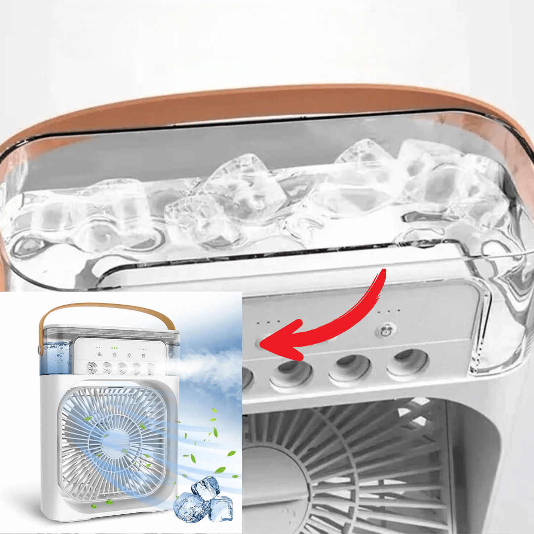 Thermabuild | Compact – Desktop Evaporative Mini Cooler for Personal Spot Relief