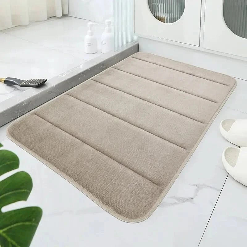Thermabuild | CORAL VELVET MAT – Soft Bathroom Mat with Non-Slip Design for Comfort & Safety