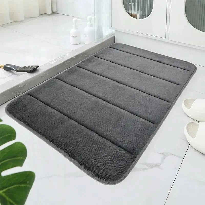 Thermabuild | CORAL VELVET MAT – Soft Bathroom Mat with Non-Slip Design for Comfort & Safety