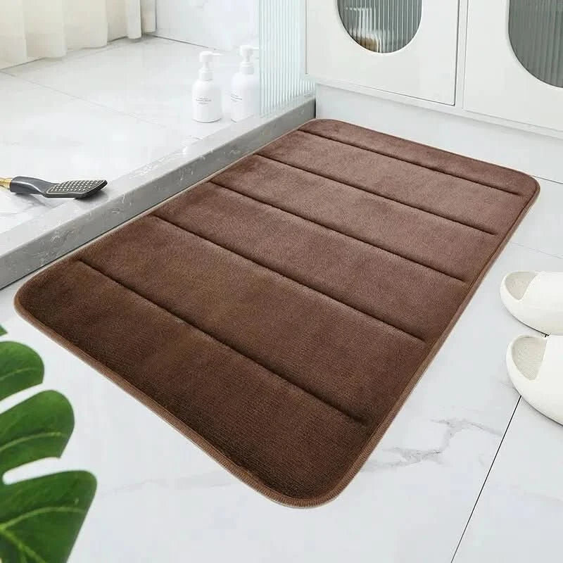 Thermabuild | CORAL VELVET MAT – Soft Bathroom Mat with Non-Slip Design for Comfort & Safety