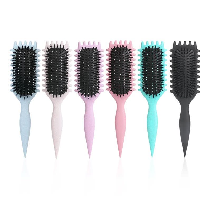 Thermabuild | 3-in-1 Hairbrush for Smooth, Defined & Frizz-Free Curls