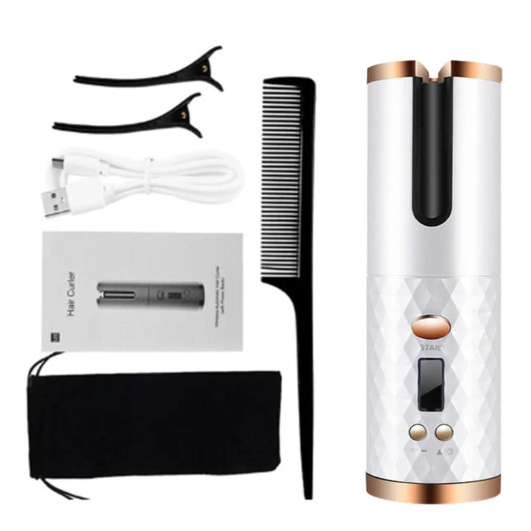 Thermabuild | Wireless Automatic Curling Iron for Effortless Curls Anywhere