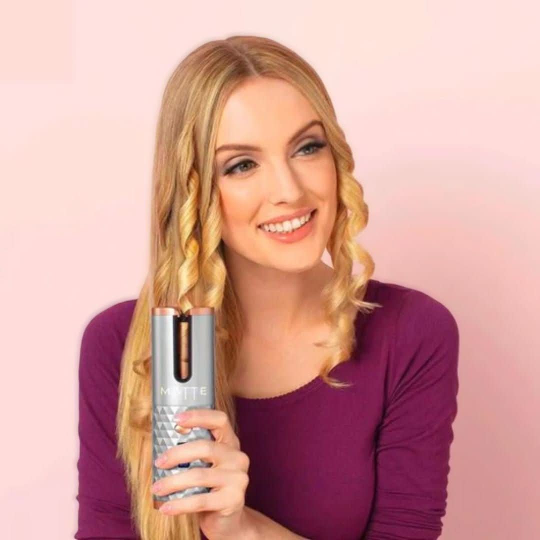 Thermabuild | Wireless Automatic Curling Iron for Effortless Curls Anywhere