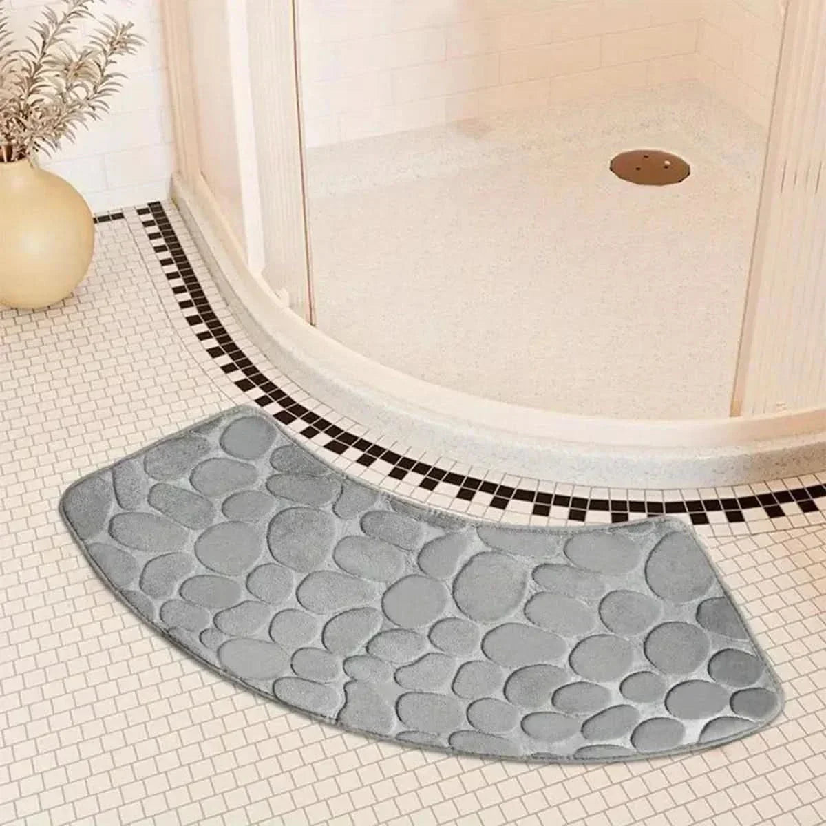 Thermabuild | Thick Absorbent Non-Slip Bath Mat for Bathroom Safety