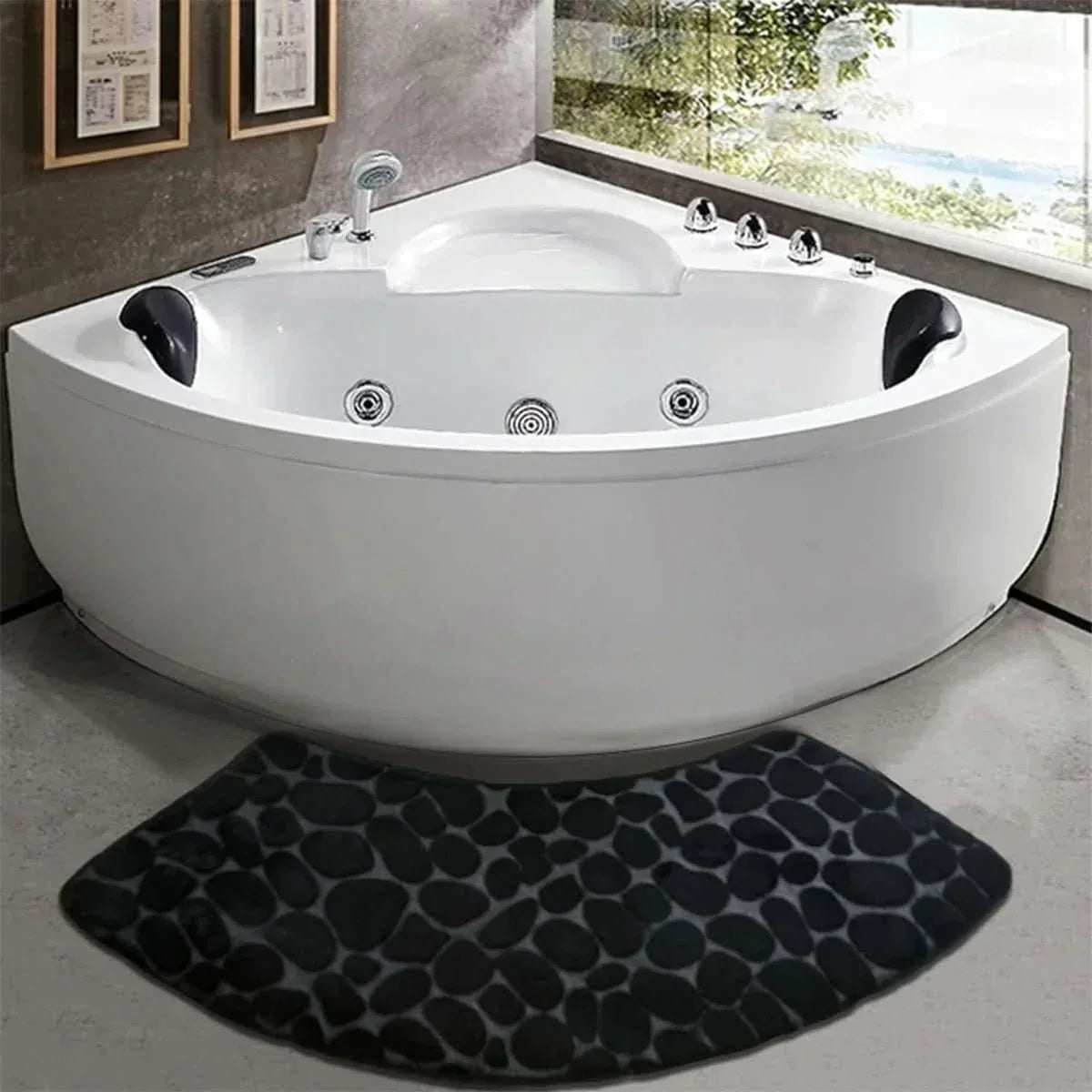 Thermabuild | Thick Absorbent Non-Slip Bath Mat for Bathroom Safety