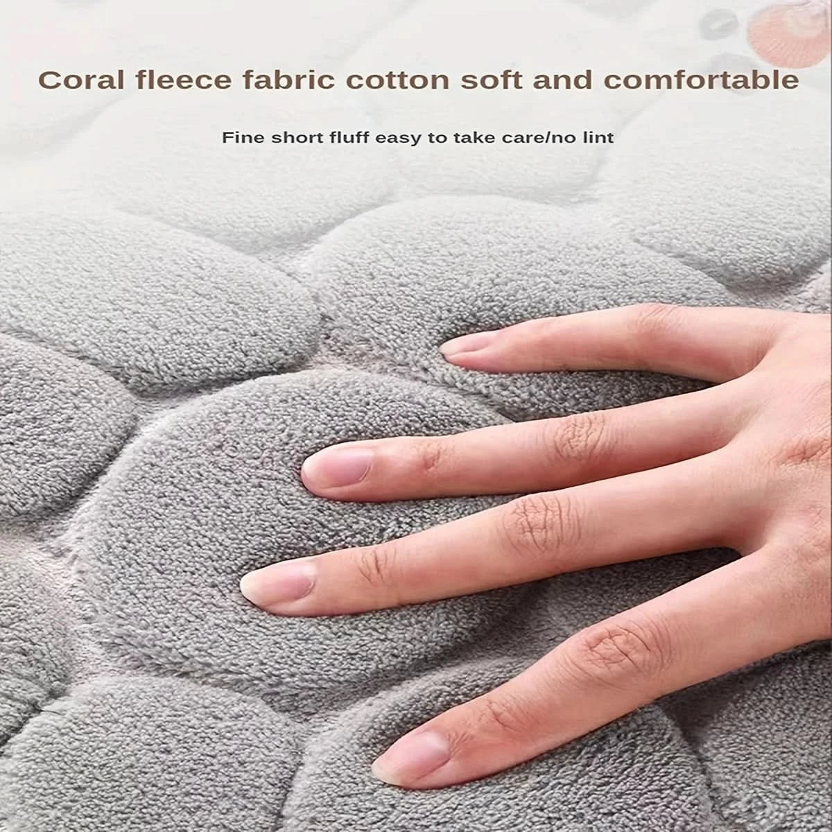 Thermabuild | Thick Absorbent Non-Slip Bath Mat for Bathroom Safety