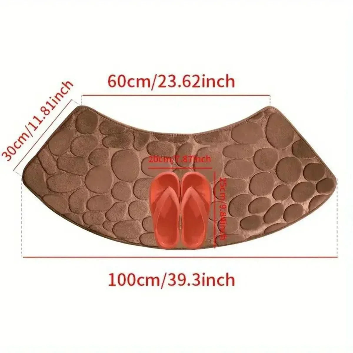 Thermabuild | Thick Absorbent Non-Slip Bath Mat for Bathroom Safety