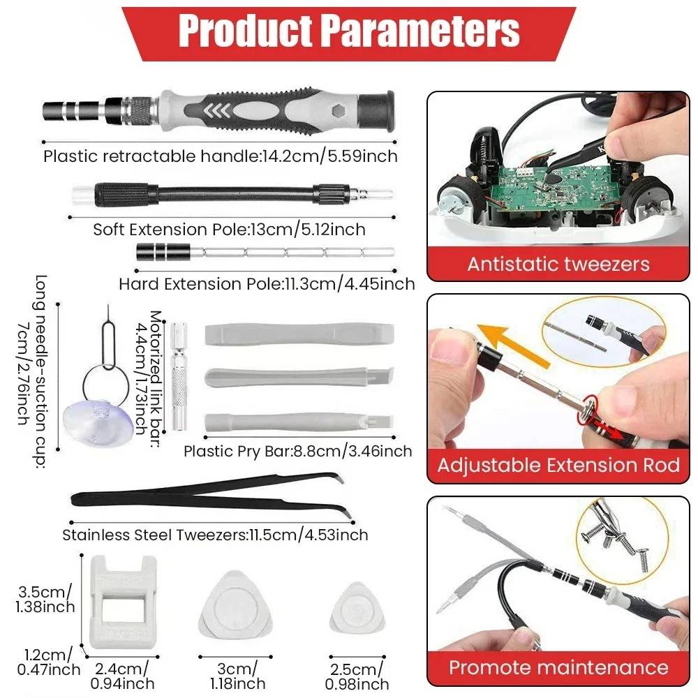 Thermabuild | 115-in-1 Bit Screwdriver Set