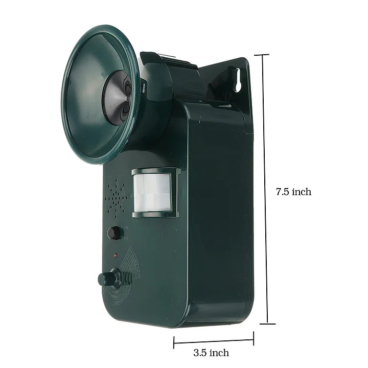 Thermabuild | 5000sqft 9v Dc Ultra Sonic Cordless Pest Animal Repeller Outdoor Safely Repel Various Animal