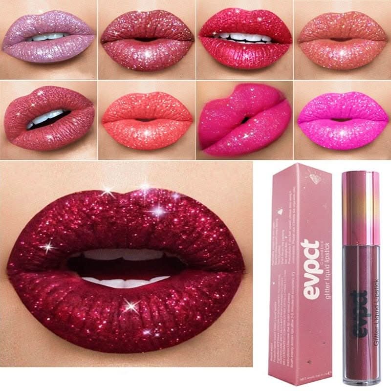 Thermabuild | Waterproof Glitter Lipstick for Radiant, Long-Lasting Shine