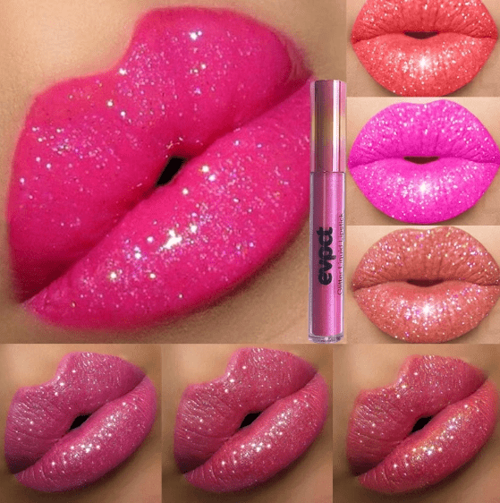 Thermabuild | Waterproof Glitter Lipstick for Radiant, Long-Lasting Shine