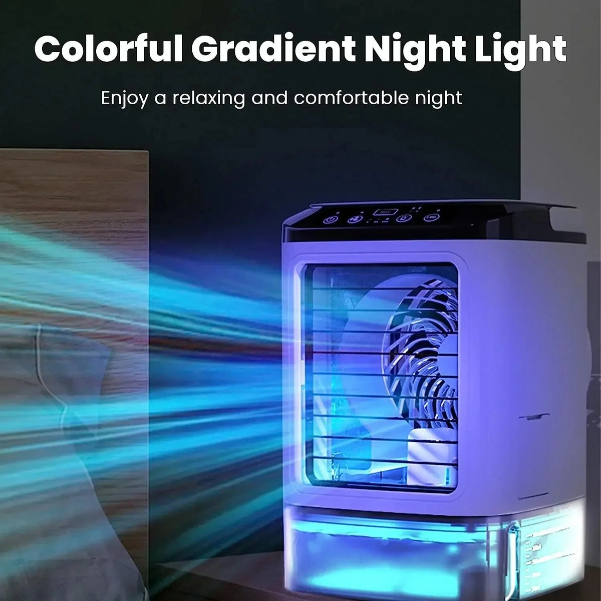 Thermabuild | 3-Speed Portable Aircon with Ultrasonic Cooling
