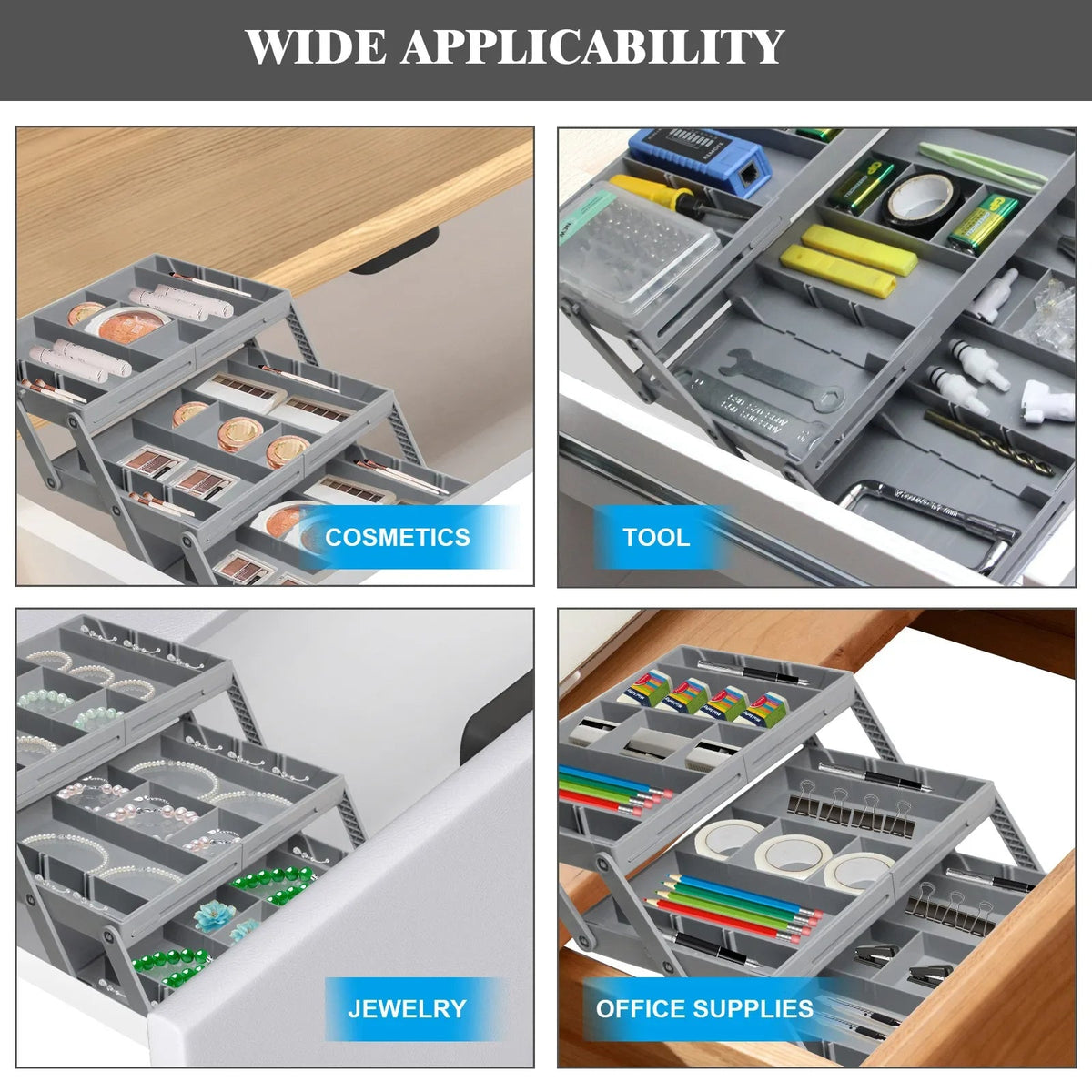 Thermabuild | 3-Tier Drawer Organizer